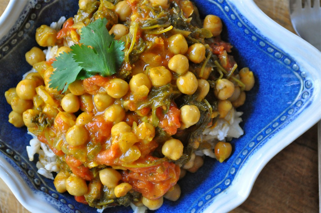 Coconut Chana Saag - Amanda Schroeder