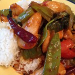 Dinner idea: chicken stir fry with veggies and rice! #yum #wowmoment #whatsfordinner 