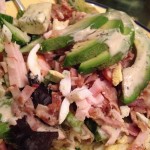 Dinner Idea:fancy salad with smoked chicken,avocado, blue cheese and egg with lemon vinaigrette! #wowmoment #whatsfordinner #yum 