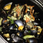 Dinner Idea: Eat Belgian!  Mussels in broth!