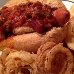 Dinner Idea: Chilli Dogs! With fresh onion rings!  #wowmoment #yum #whatsfordinner #food #frigid! #chiberia #brrrrr 