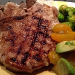 Dinner Idea:Grilled #pork chops rubbed with Chinese 5 spice with mandarin and avocado salsa. Serve with rice and roasted brussel sprouts! #yum #wowmoment #whatsfordinner #food #glutenfree