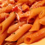 Dinner Idea: Something spicy! Penne al Arrabiata! Oh so #spicyhot and delicious! That will warm you up! #yum #wowmoment #whatsfordinner #pasta #food #foodie #foodporn