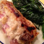 Dinner Idea:Braised #endive wrapped in Black Forest #ham and baked in gruyere mushroom bechamel sauce. Serve with garlicky spinach! #wowmoment #whatsfordinner #weekdaysupper #yum #foodie #glutenfree