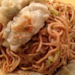 Dinner Idea:#Spicyhot stir fried #noodles and delicious #dumplings! #wowmoment #whatsfordinner #asianfoodlove #food