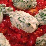 Dinner Idea: #Malfatti - homemade light and pillowy #ricotta,spinach and basil dumplings on fresh tomato sauce with Parmesan! #wowmoment #whatsfordinner #weekdaysupper #food #fresh #yum #italianfoodlove