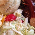 Dinner Idea: Roast #pork shoulder and #homemade #bbq sauce with a tangy slaw and #fresh homemade #biscuits! #wowmoment #whatsfordessert #southernfoodlove #yum #food #hotoutoftheoven
