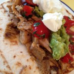 Dinner Idea: Roast #Pork #Tacos with chilies, #fresh tomato #salsa and creamy #guacamole on flour tortillas ! #wowmoment #whatsfordinner #sundaysupper #spicyhot #yum #food