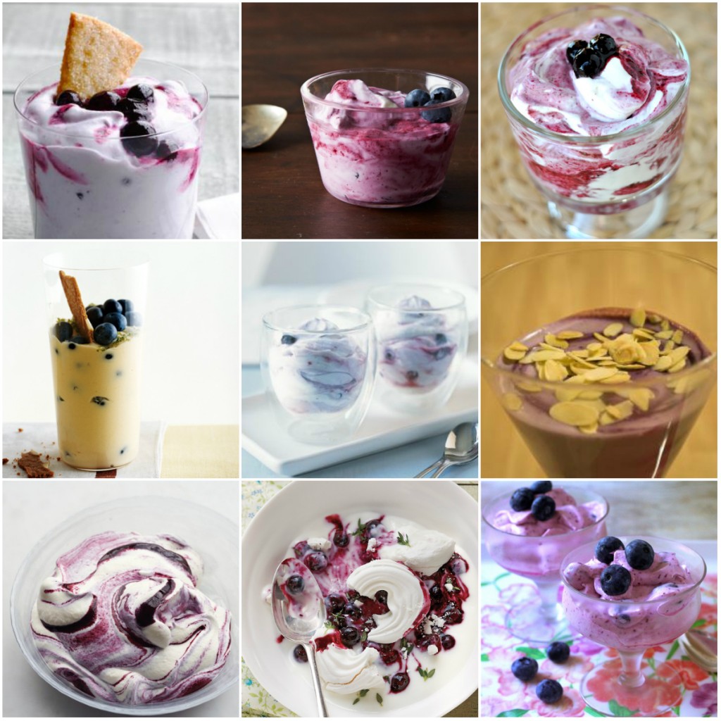 Blueberry Fool Recipe - Knickerbocker Glory