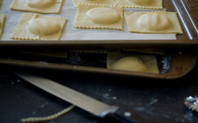 (Cheating at) Homemade Ravioli