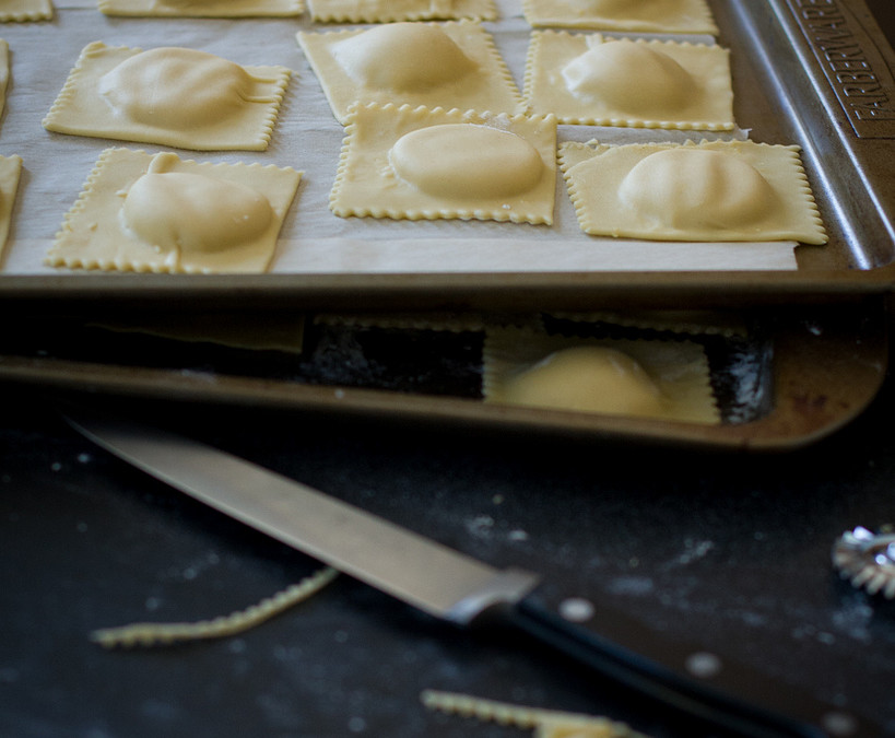 (Cheating at) Homemade Ravioli