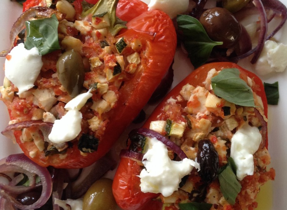 I stuff, therefore I am – Stuffed Peppers!