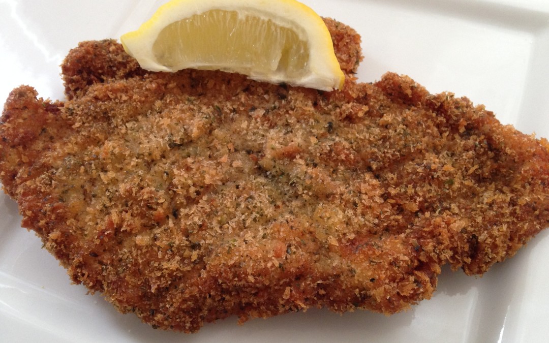 Herbed Chicken Schnitzel