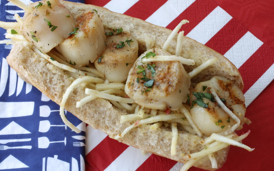 Fourth Of July Recipes – Delicious Scallop Rolls