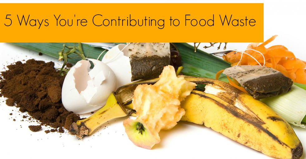5 Ways You’re Contributing to Food Waste