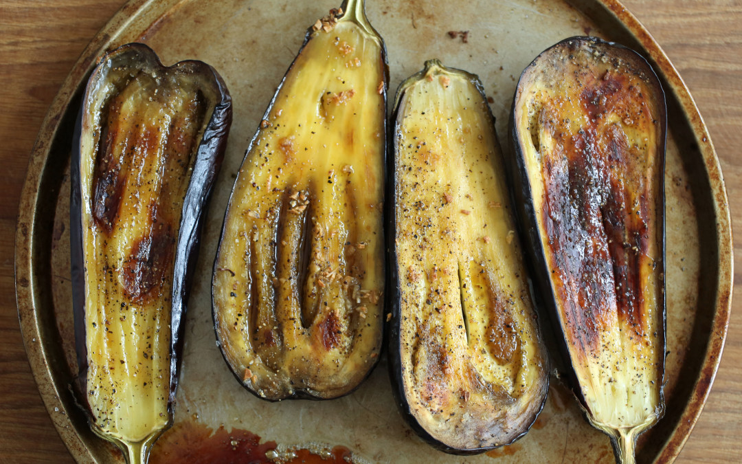 Delicious Roasted Eggplant