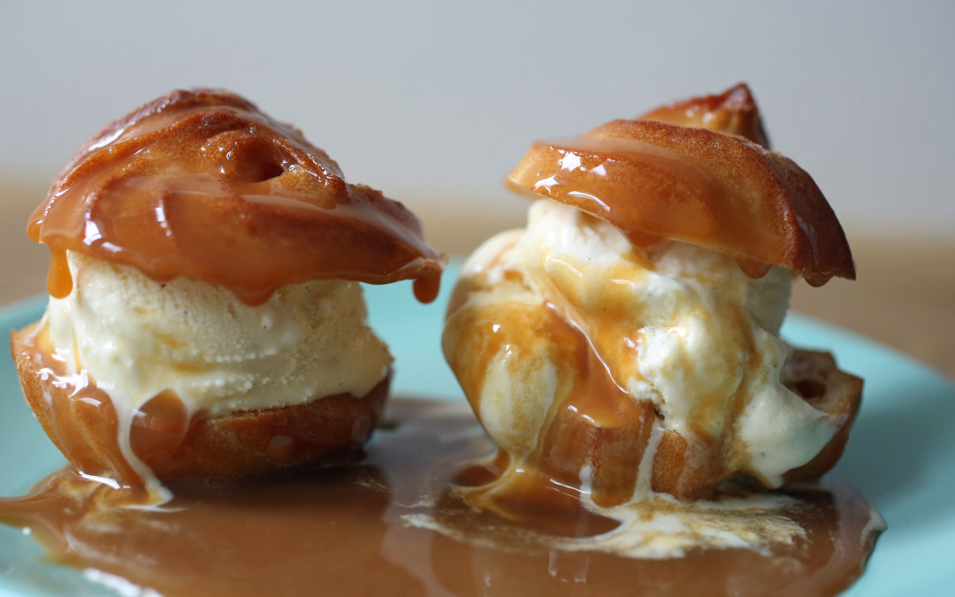 Easy Desserts – Profiteroles, Cream Puffs and  Choux A’la Normande