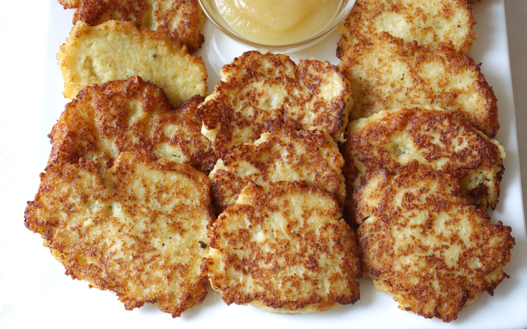 A Latkes Recipe With Cauliflower? YES and YUM!