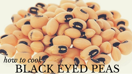 how to cook black eyed peas