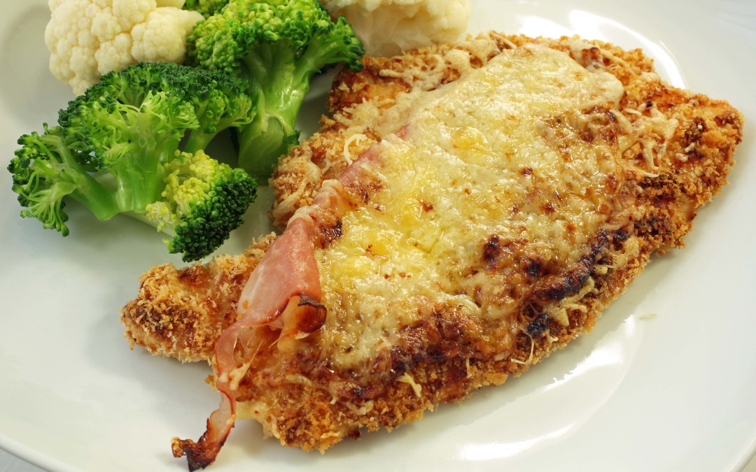 Baked Chicken Cordon Bleu – Unrolled!