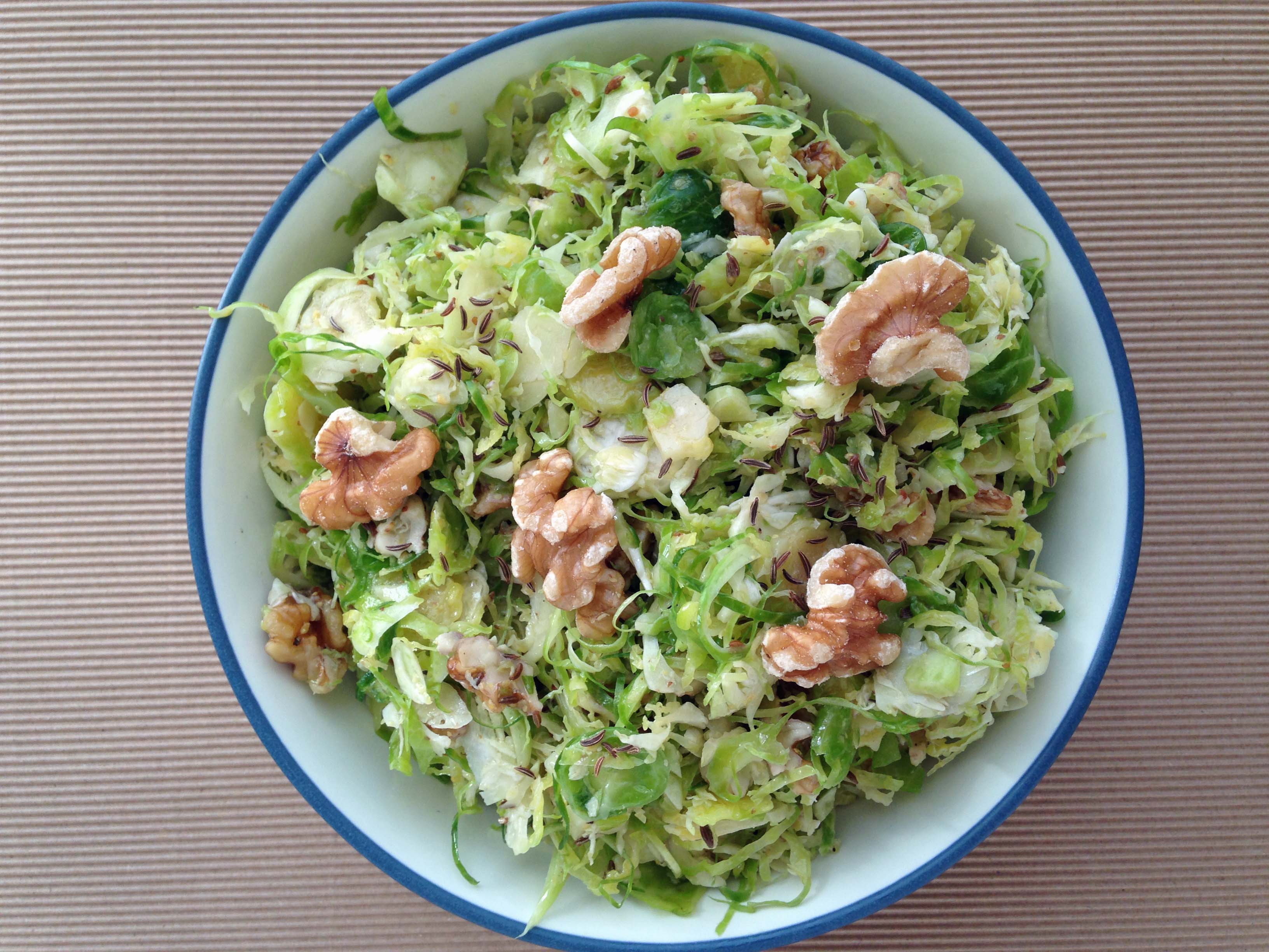 Brussels sprouts slaw