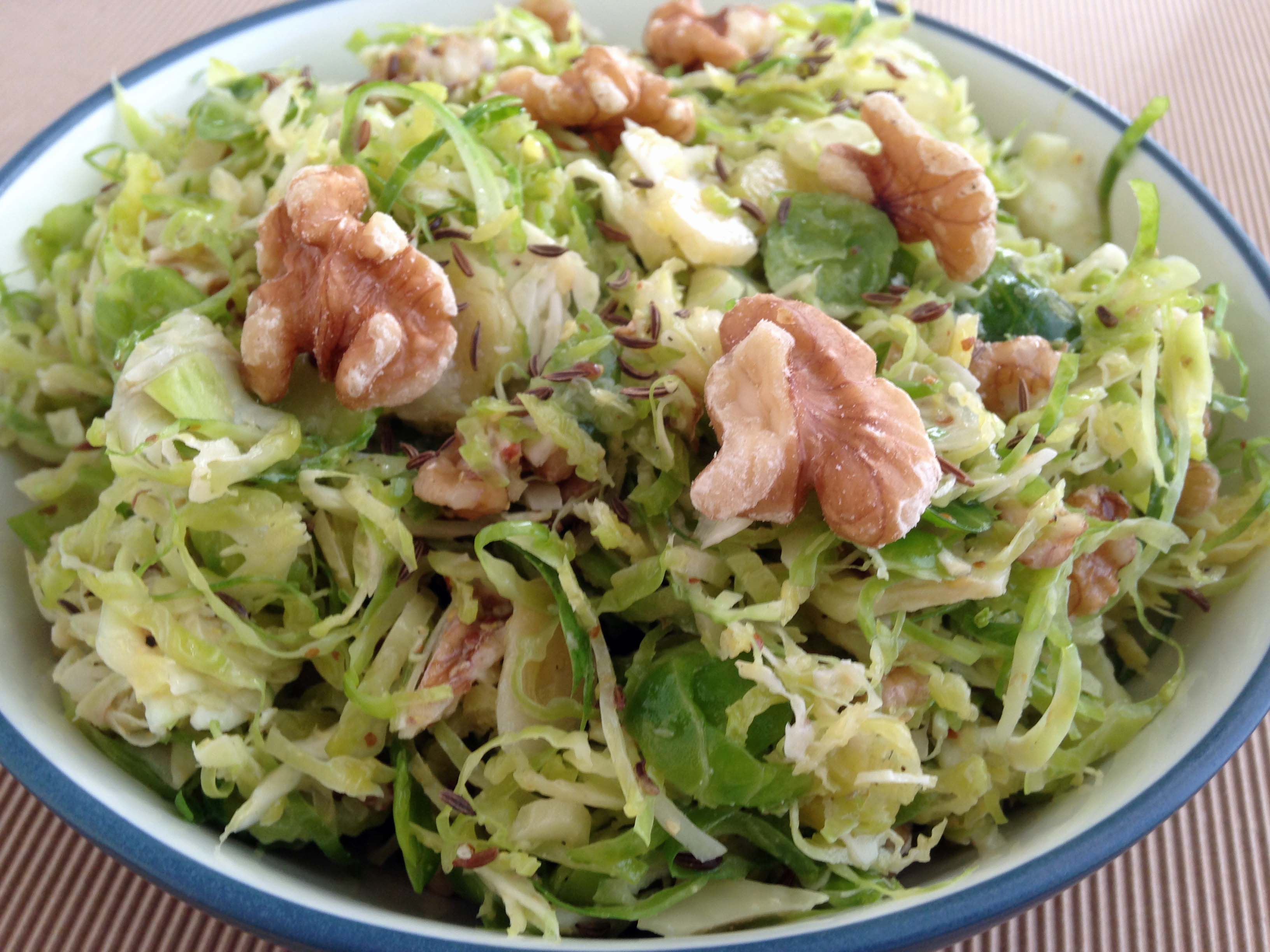 Brussels sprouts slaw