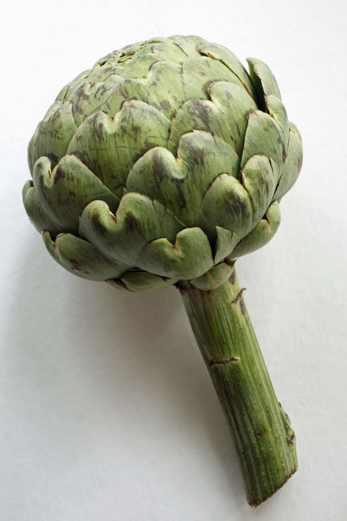 how to peel an artichoke