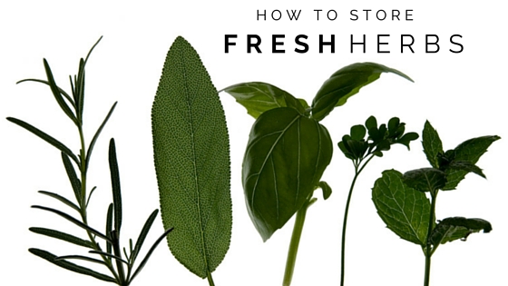 how to fresh herbs