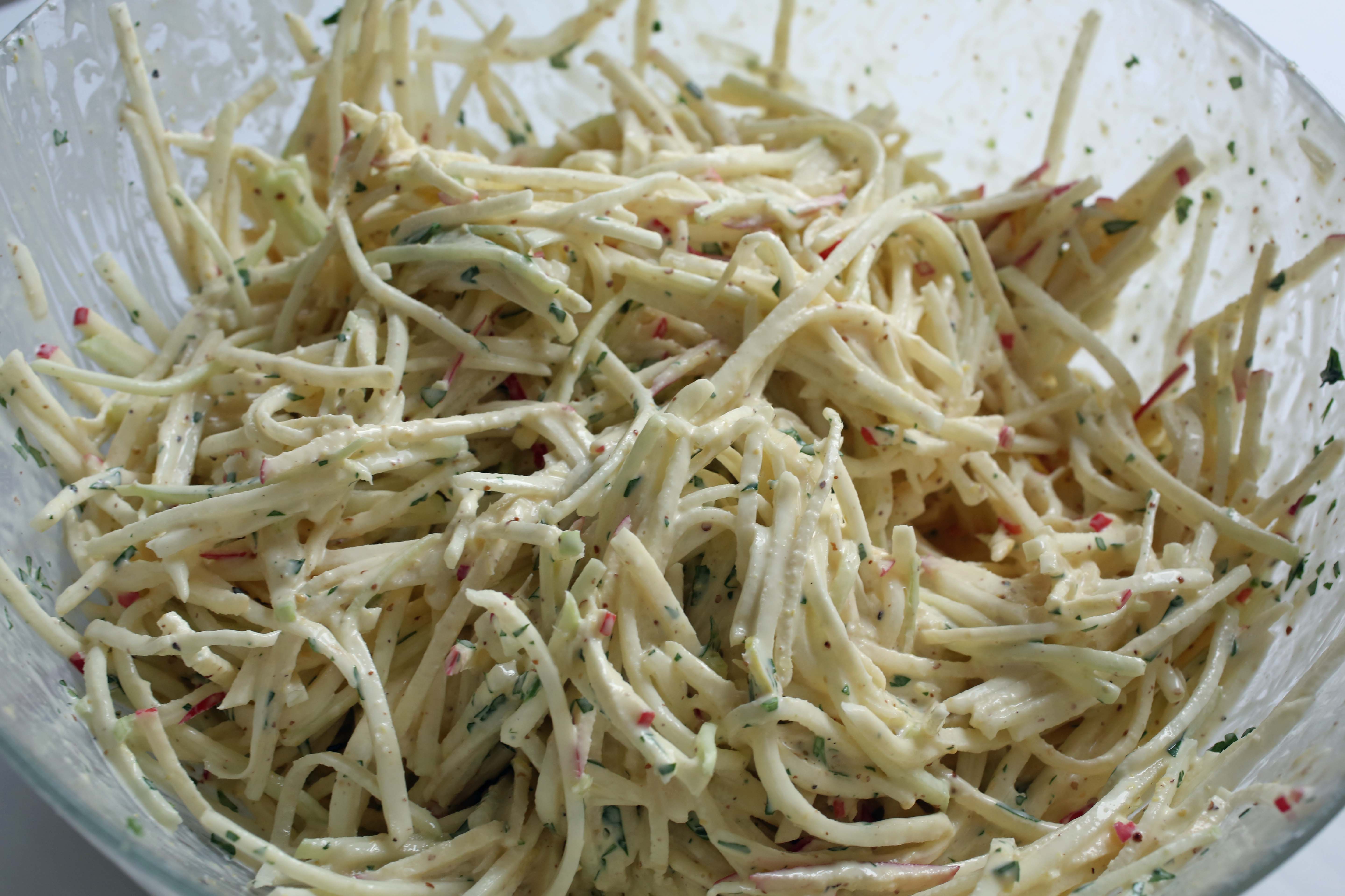 kohlrabi slaw