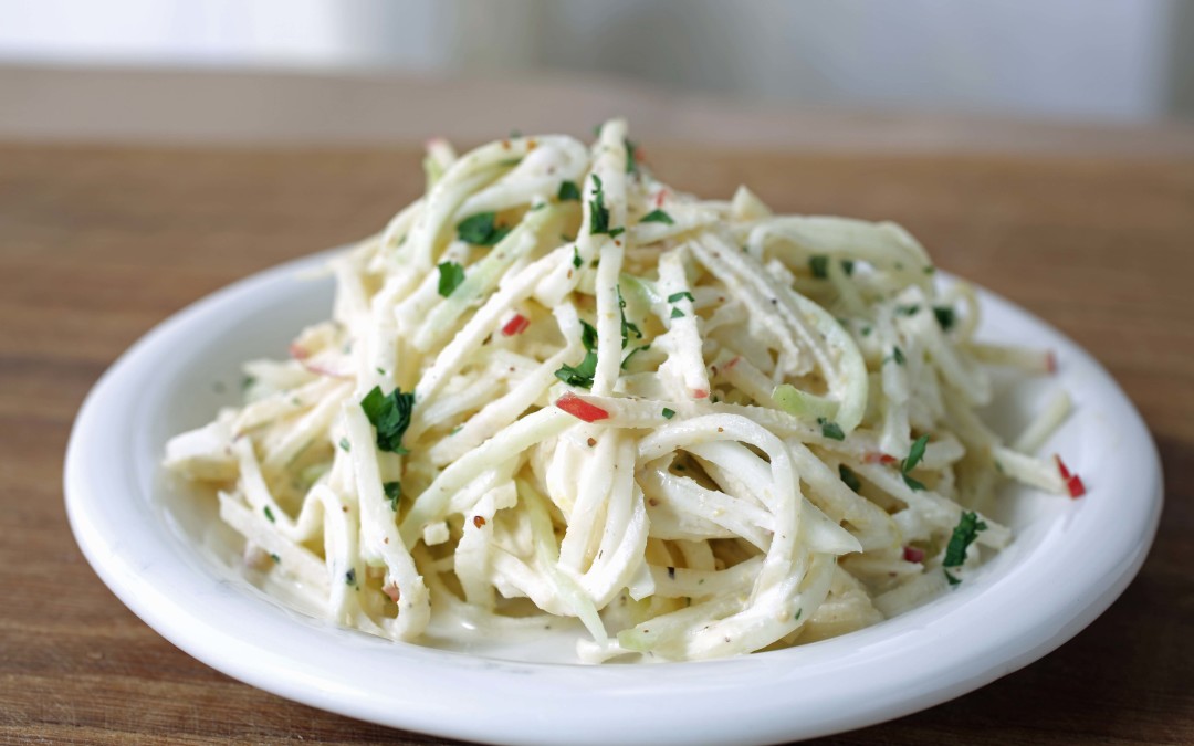 Kohlrabi Slaw – Love That Crunch!