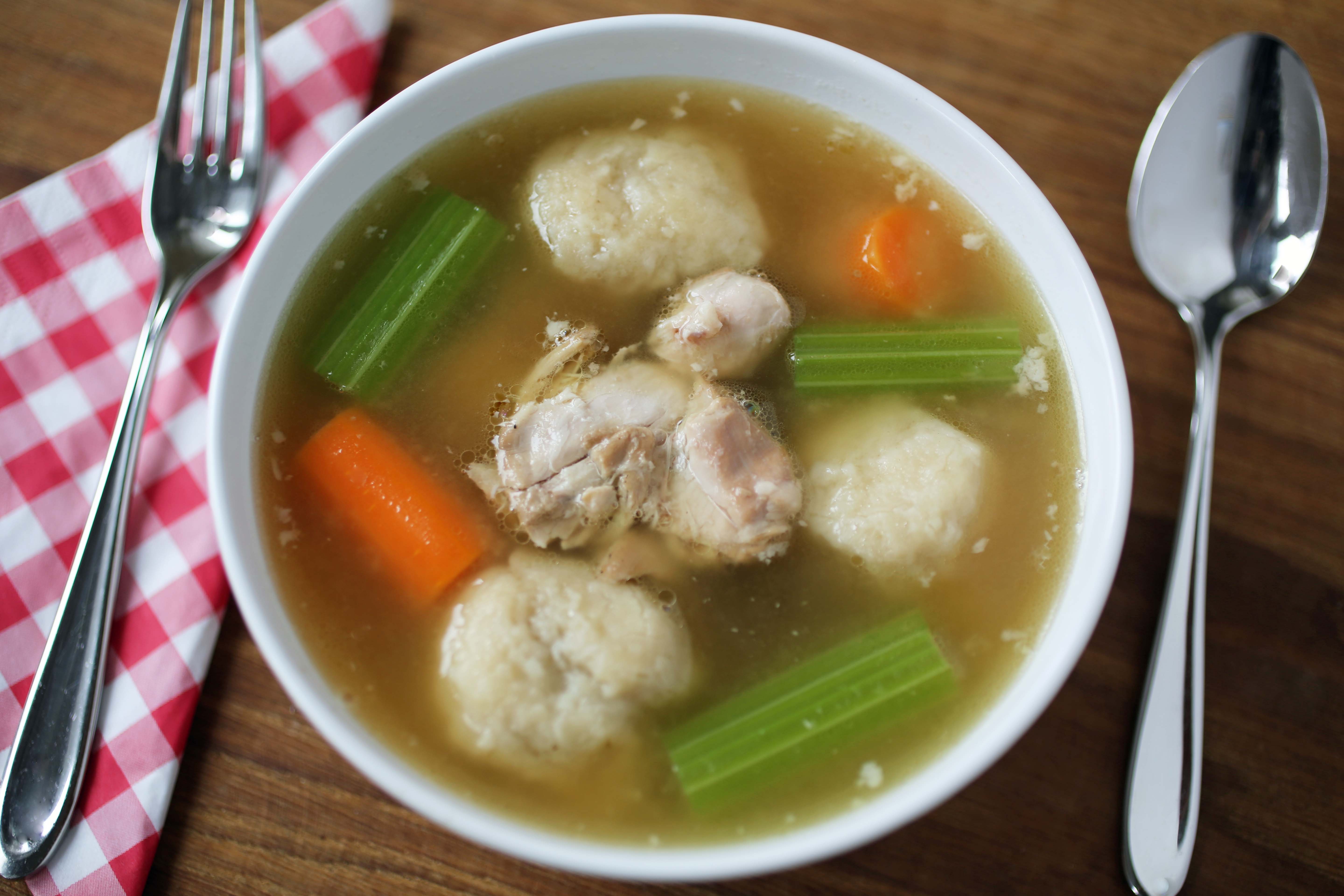 homemade chicken and dumplings