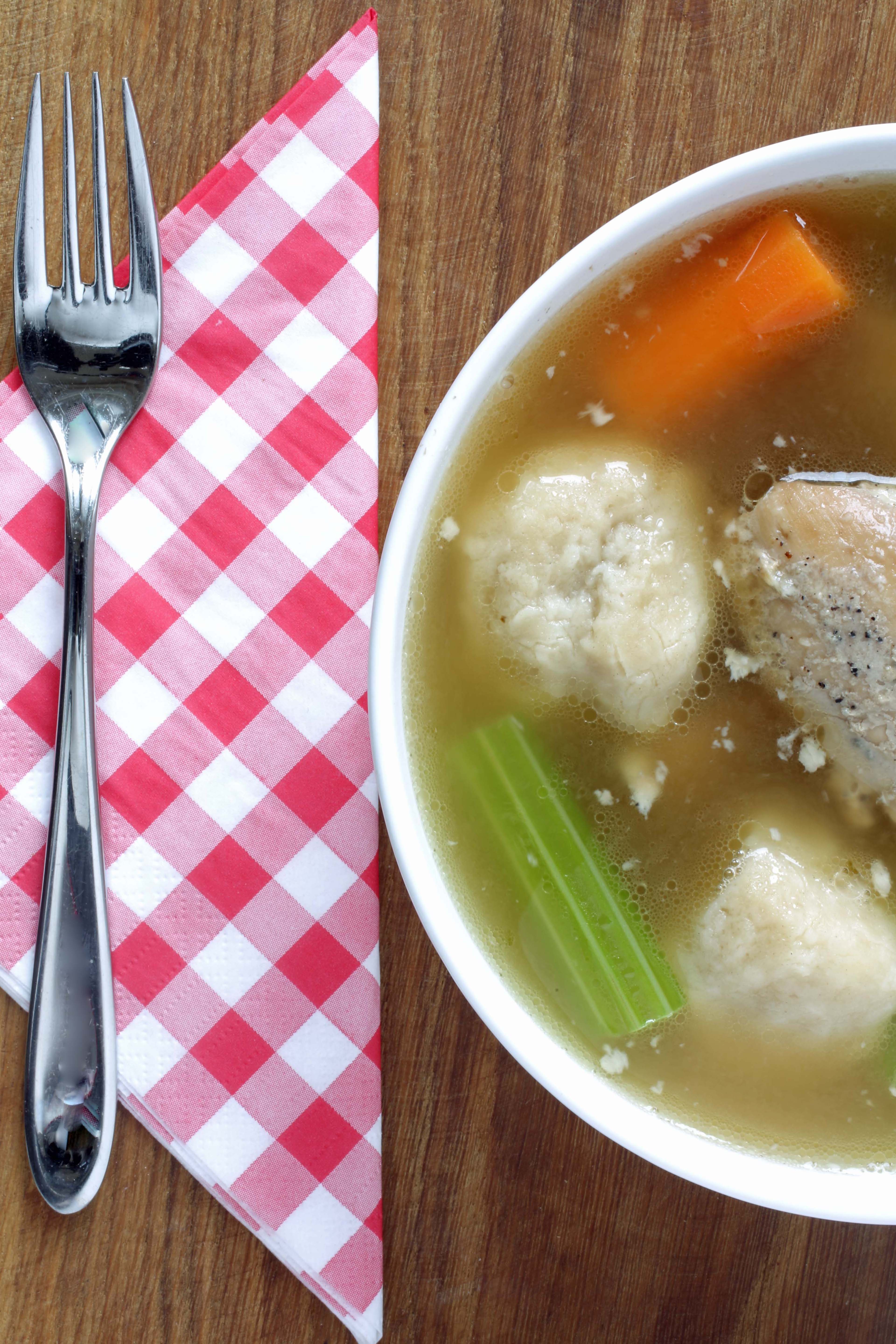 homemade chicken and dumplings