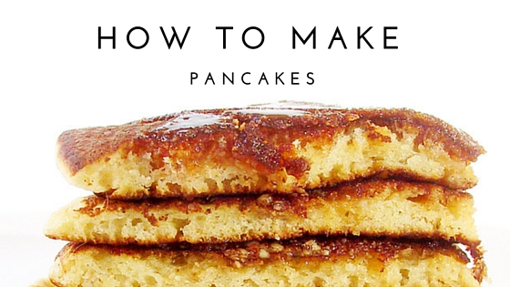 how to make pancakes