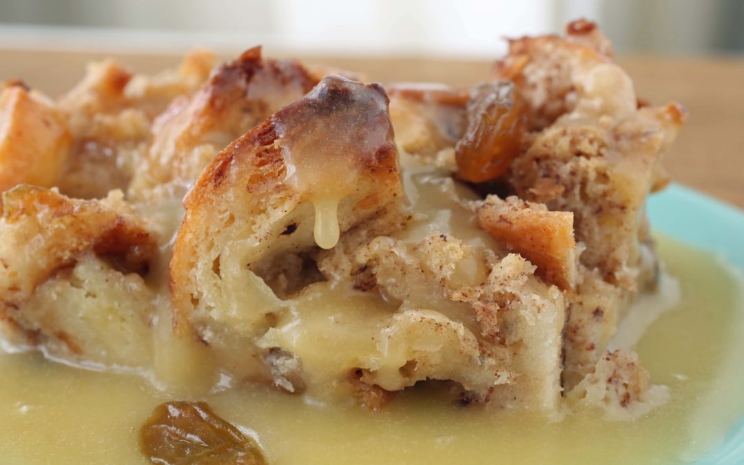 Bread Pudding with Rum Sauce