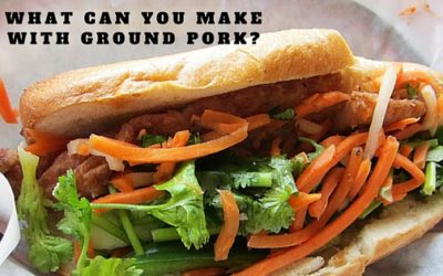 What Can You Do With Ground Pork?