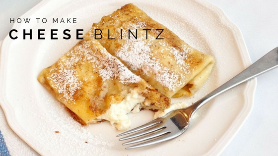 Pantry Raid: How to Make a Cheese Blintz