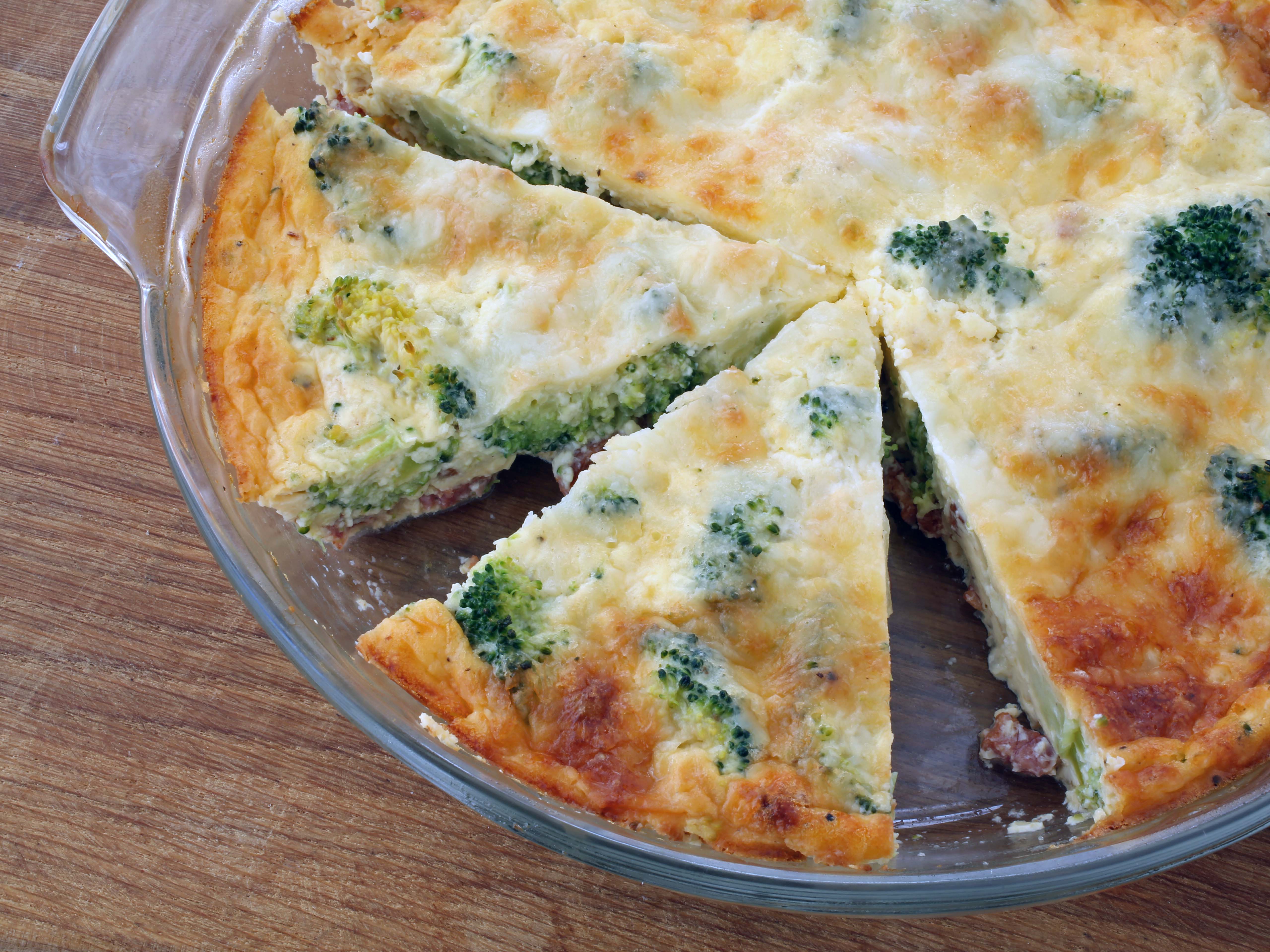 crustless quiche