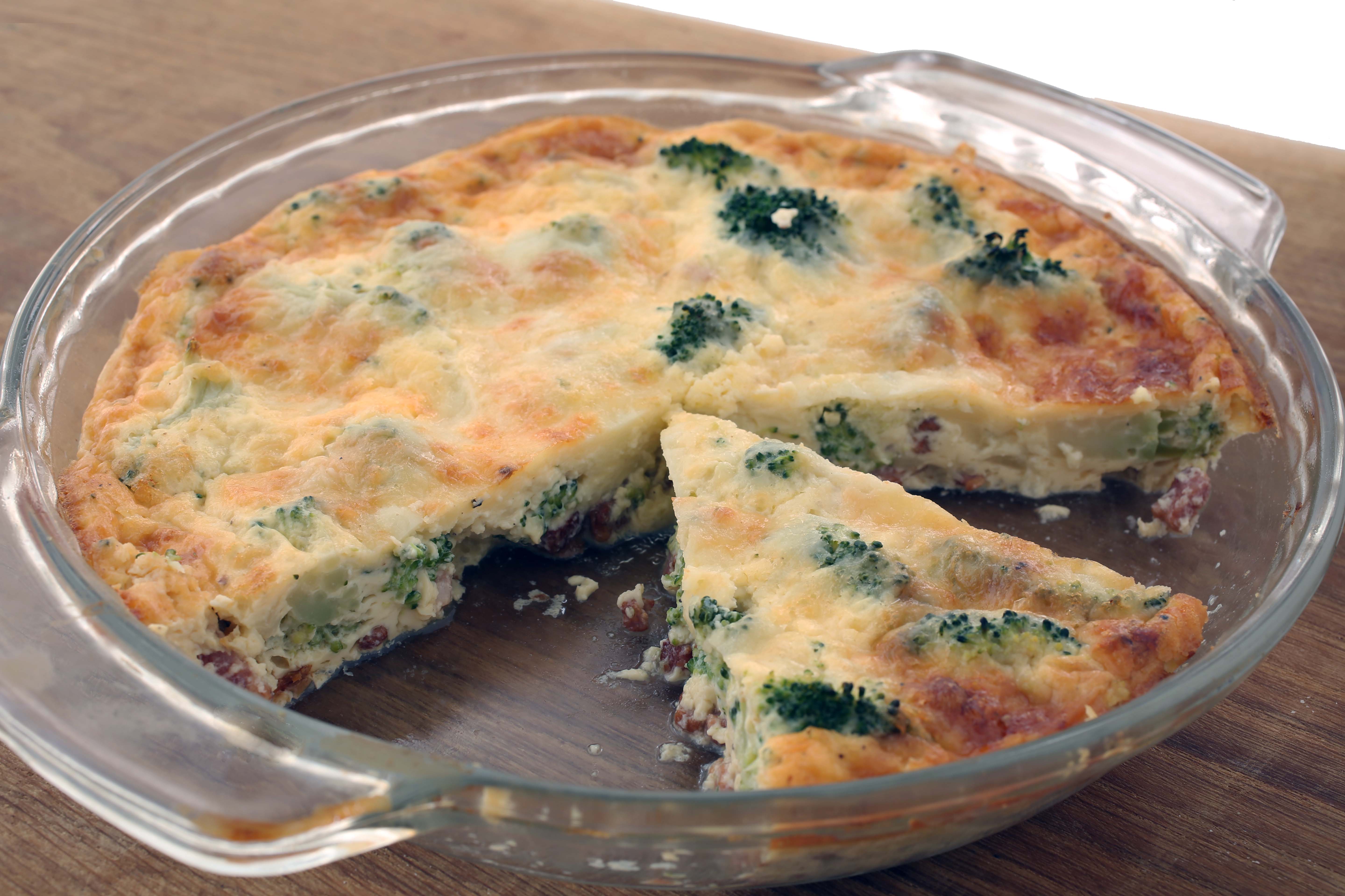 crustless quiche