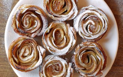 Apple Roses For Christmas Brunch