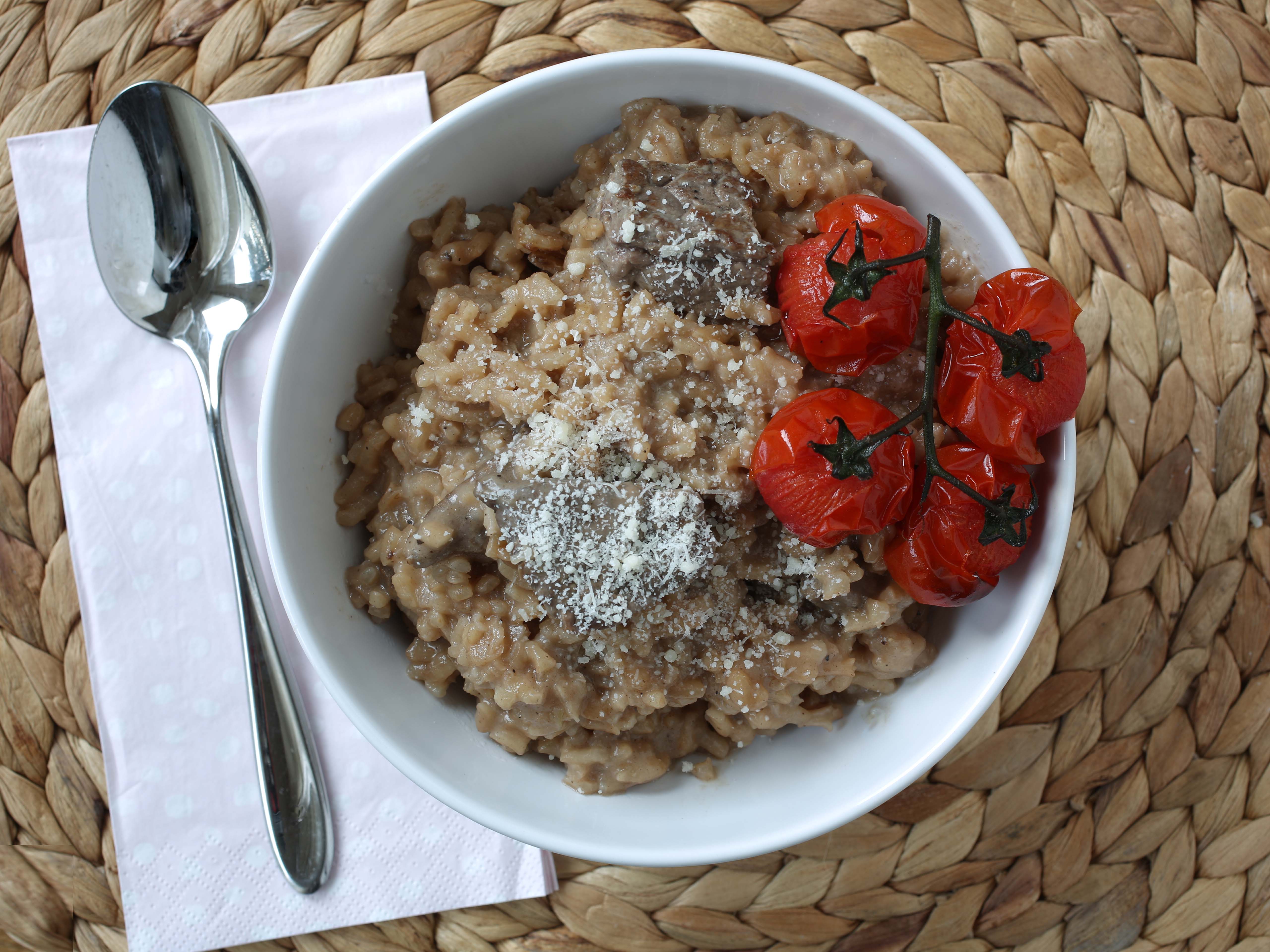 How to make Beef and Red Wine Risotto