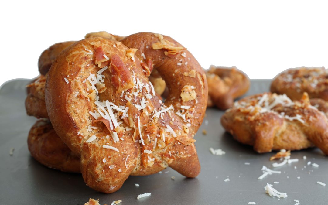 How To Make Pretzels With Pecorino and Pancetta
