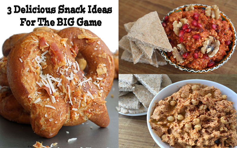 snacks for the big game