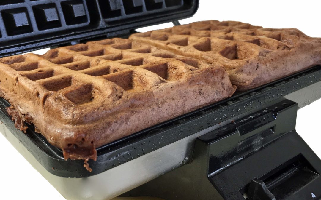 easy chocolate waffle recipe