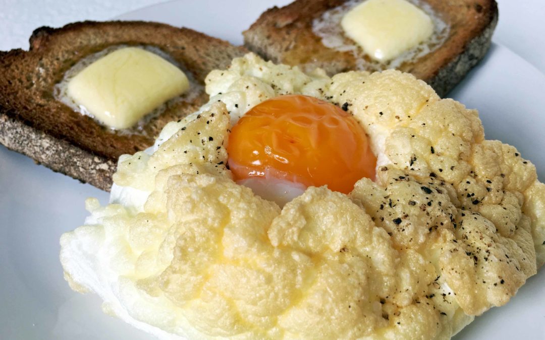 how to make cloud eggs