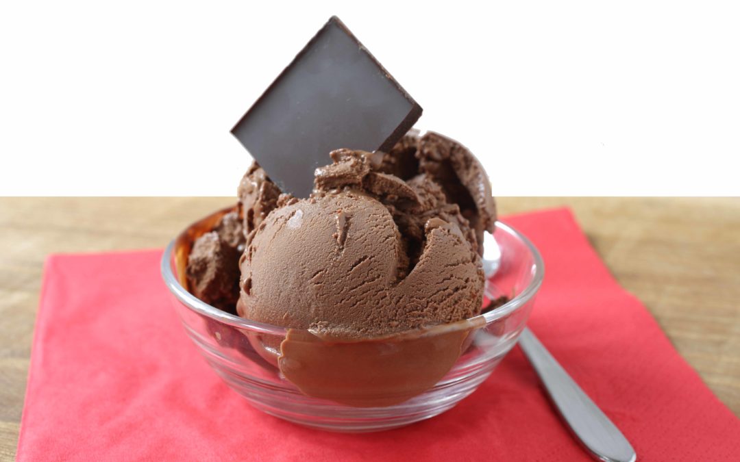 how to make dark chocolate ice cream