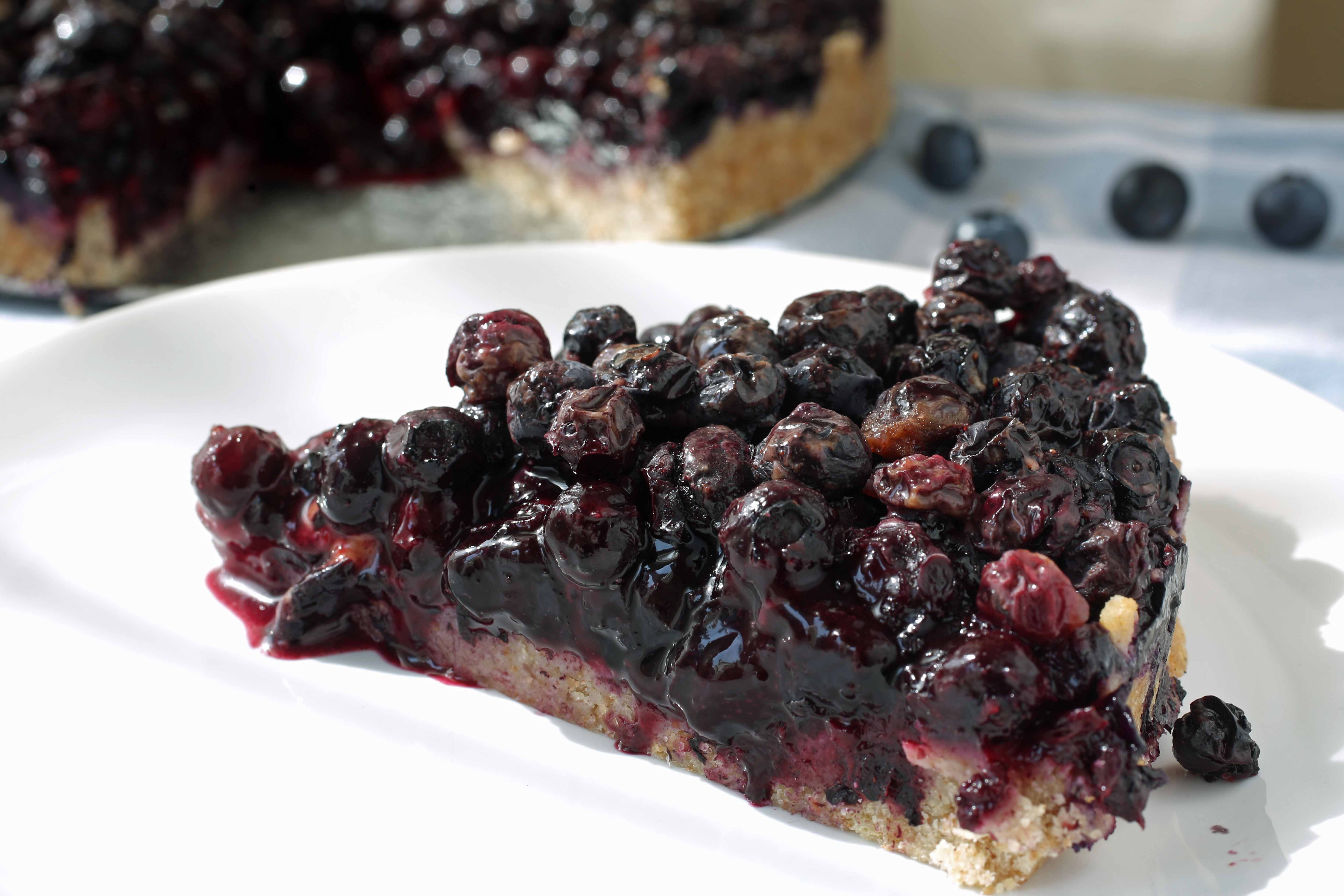 how to make blueberry tart