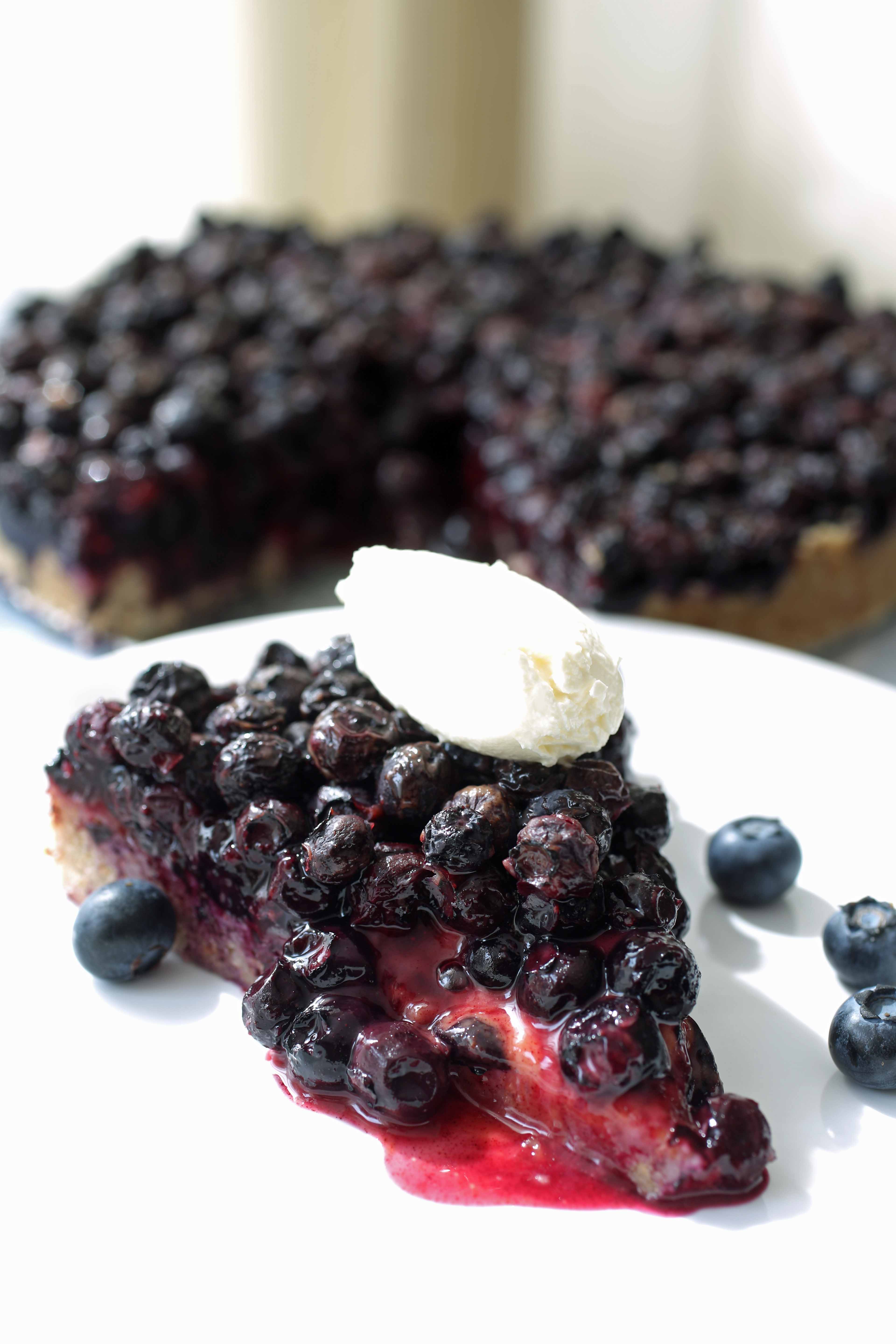 how to make blueberry tart
