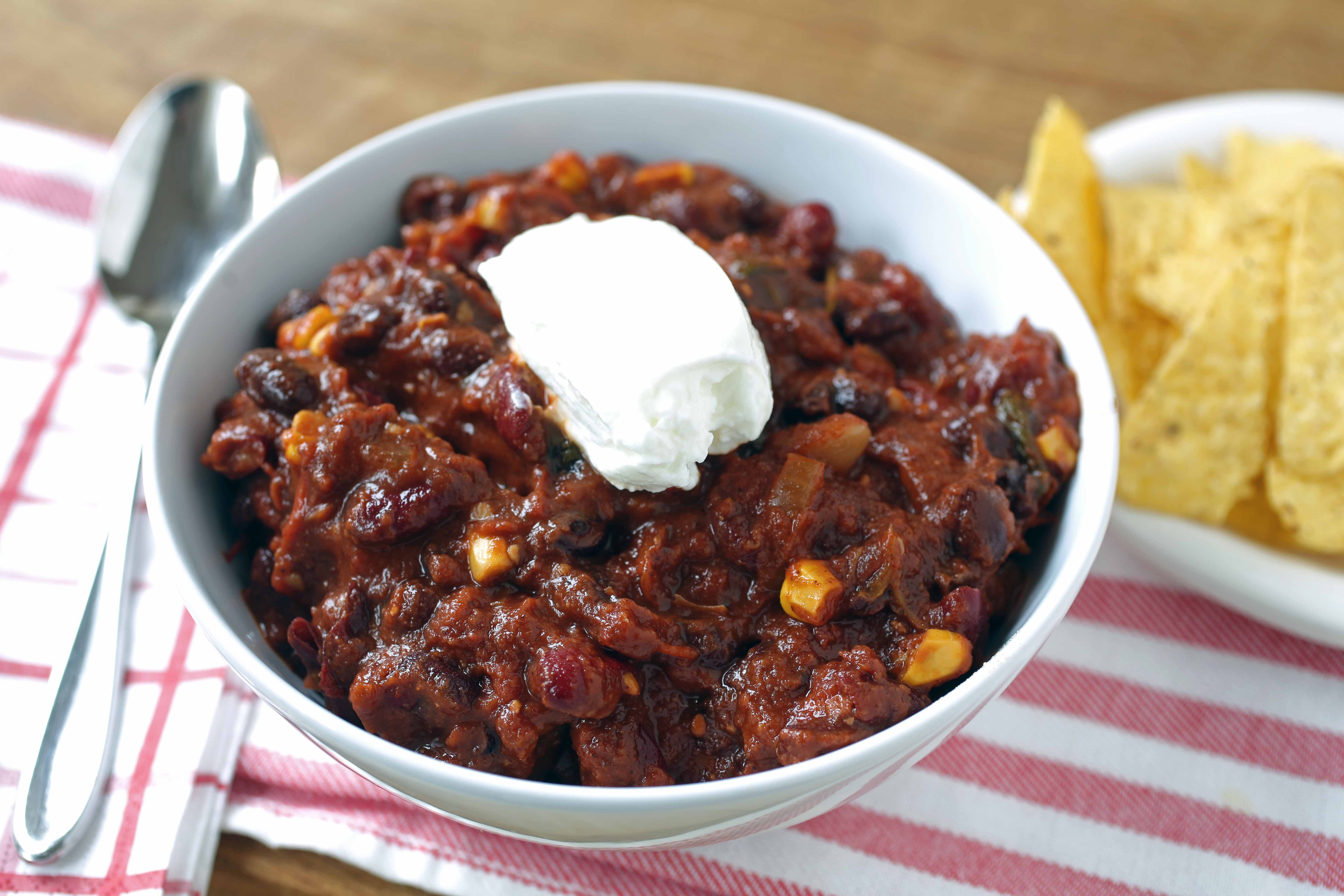 How To Make Vegetarian Chili