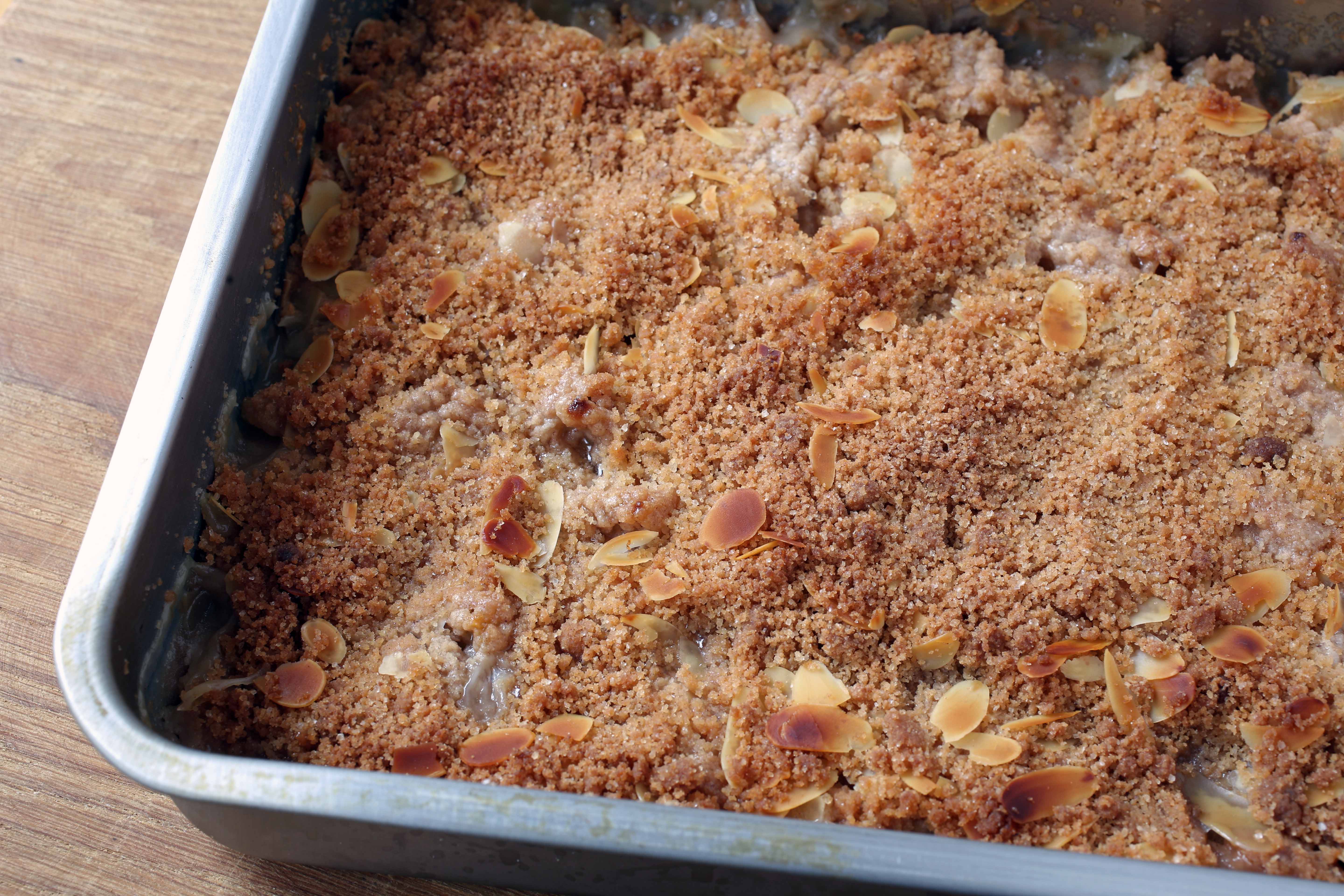 how to make a pear crisp