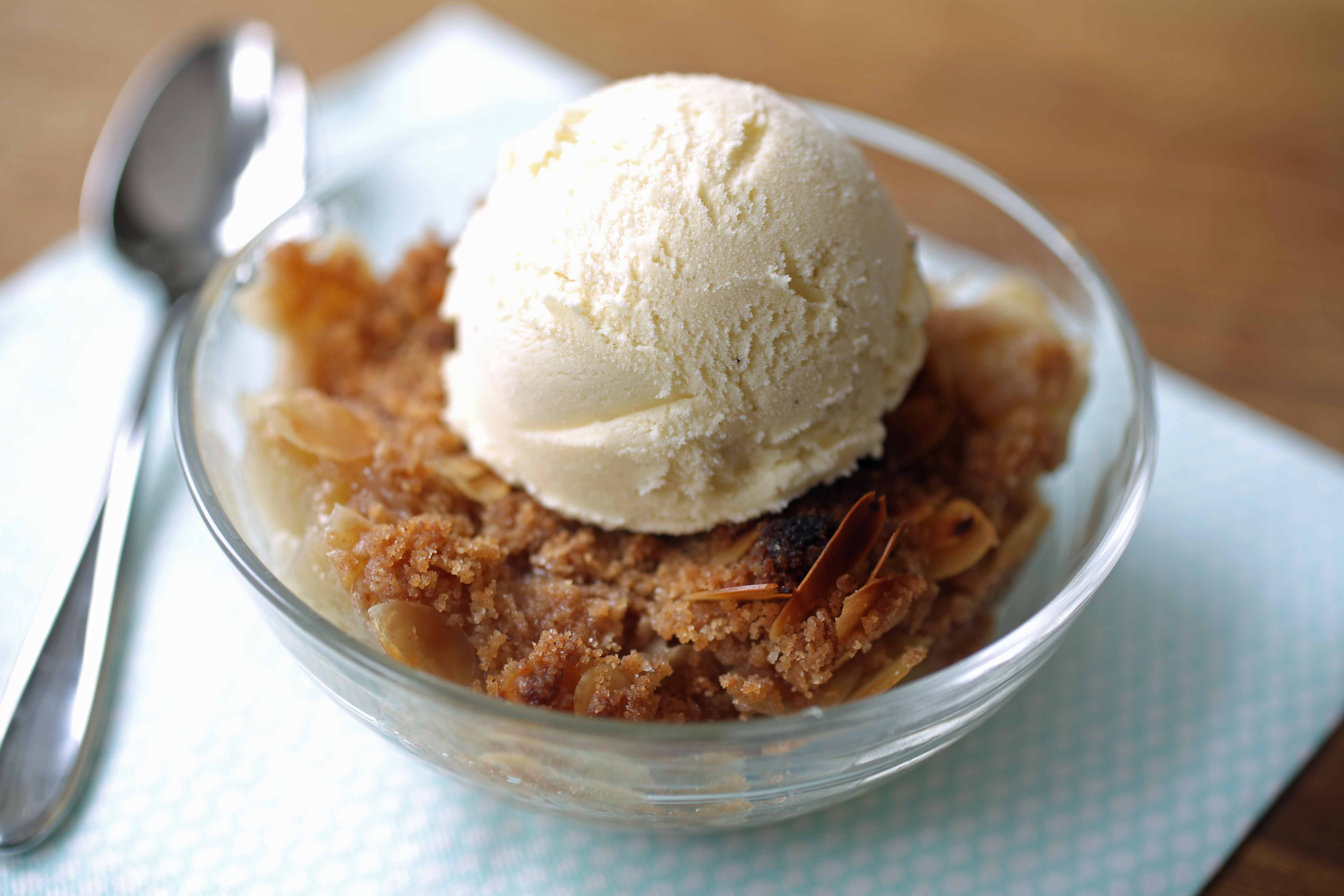 how to make a pear crisp